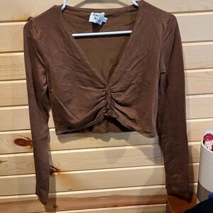 Princess Polly cropped long sleeve!